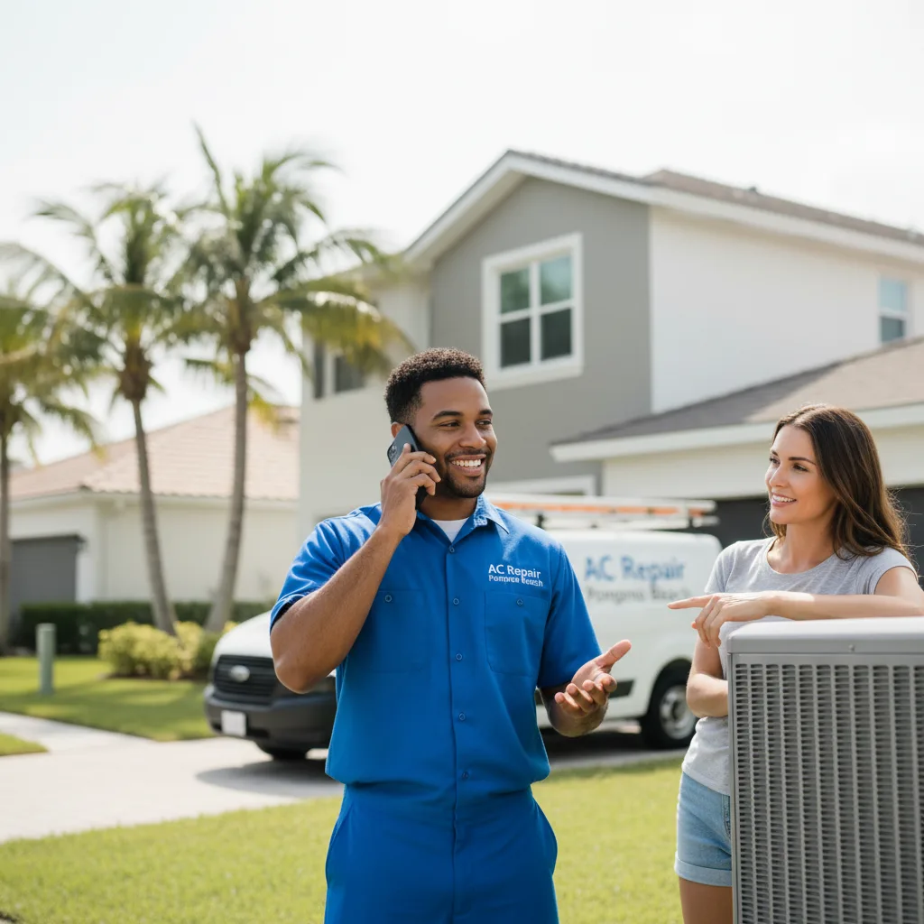 AC Repair Pompano Beach customer support in Hatfield